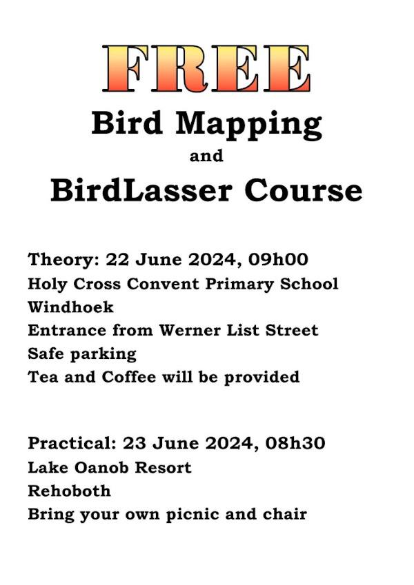Free Bird Mapping and BirdLasser Course